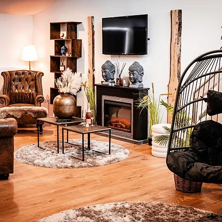 منزل للإقامة Wellness Mit Whirlpool Und Sauna أهلن